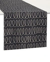 kate spade new york the Loop Joy Dot Reversible Table Runner