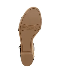 Franco Sarto Women's Clemens Espadrille Wedge Sandals