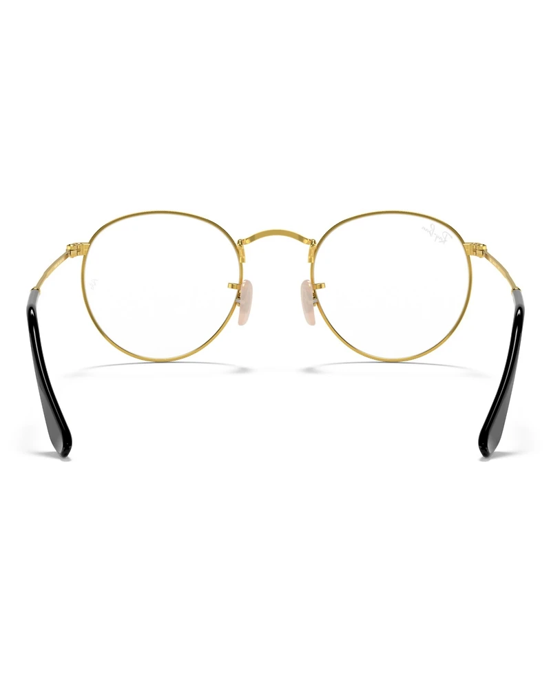 Ray-Ban Unisex Round Metal Optics Eyeglasses