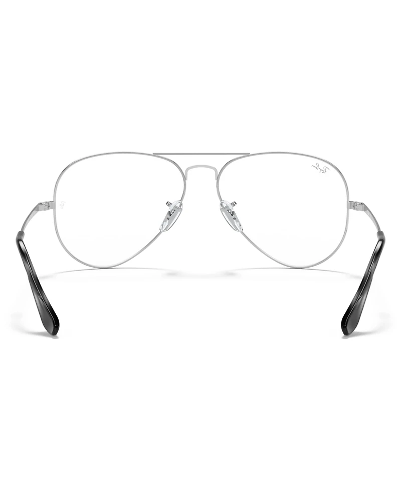 Ray-Ban Unisex Aviator Optics Eyeglasses, RB6489