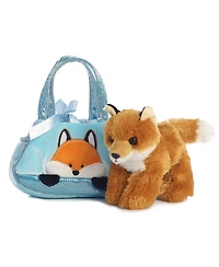 Aurora Small Peek-a-Boo Fox Fancy Pals Fashionable Plush Toy Multicolor 7"