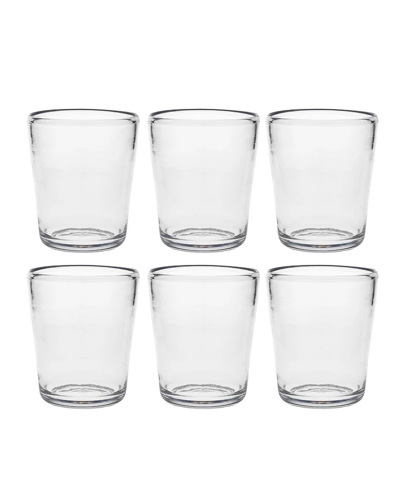 Fortessa Veranda Double-Old Fashioned Glasses, Set of 6
