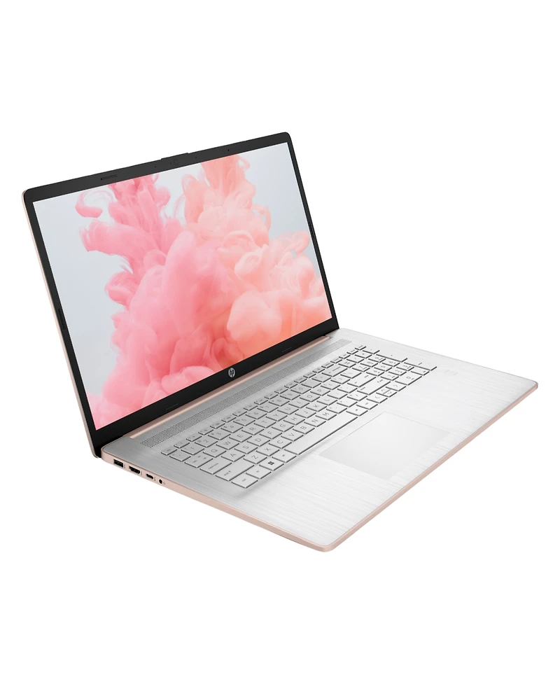 Hp Essential 17.3" Laptop Intel Core i7-1355U 8GB Ram 512GB Ssd Windows 11 Home Hd+ Touchscreen - Pale Rose Gold