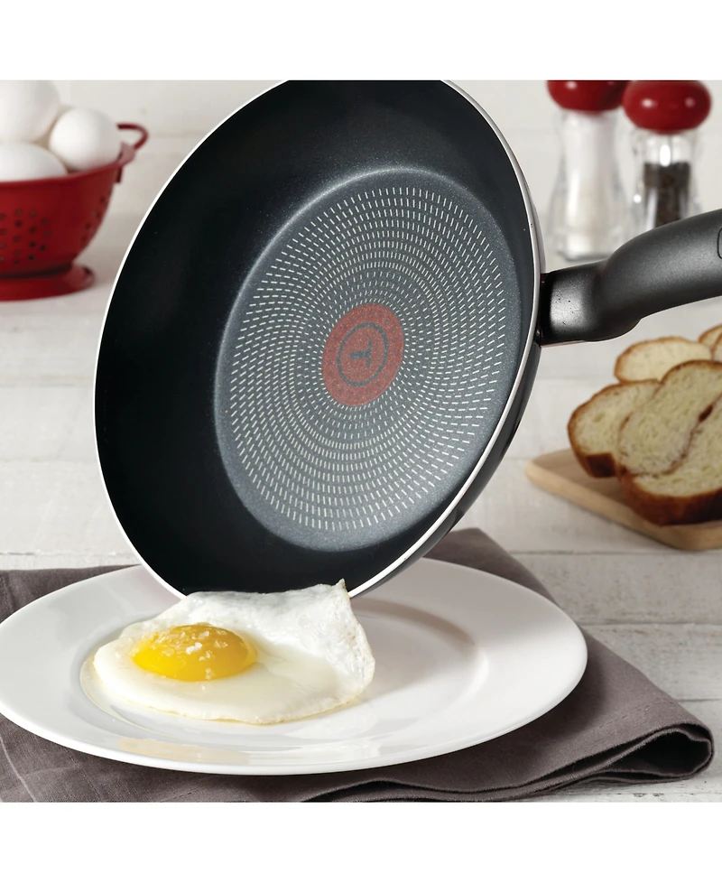 T-Fal Initiatives Aluminum 6 Piece Cookware Set