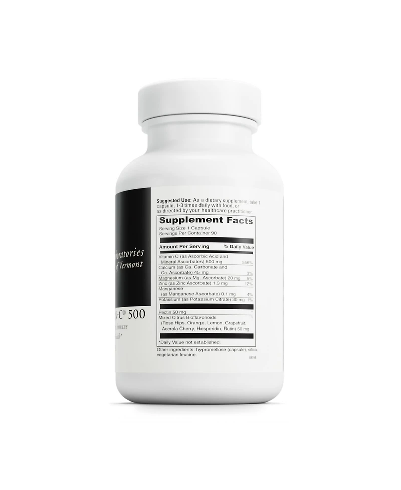 DaVinci Labs Poten-c 500 - Dietary Supplement to Support Immune System Function & Collagen Health