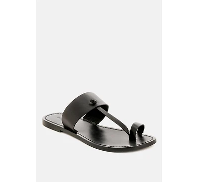 Womens Leona Thong Flat Sandals