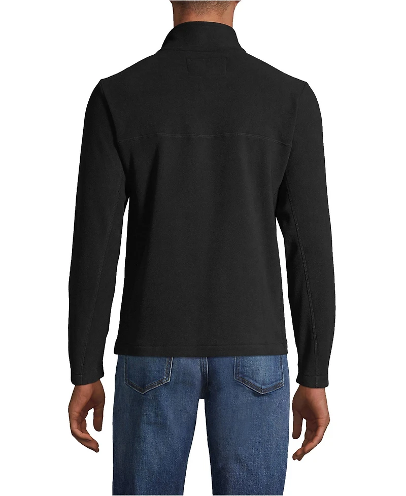 Lands' End Big & Tall Anyweather Fleece Quarter Zip Pullover