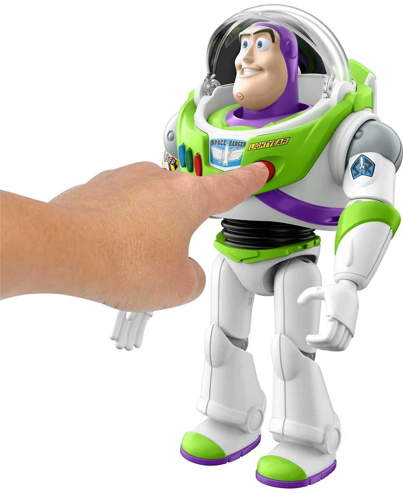 Disney Pixar Toy Story Talking Buzz Light-year Figure With Karate Chop Motion and Sounds