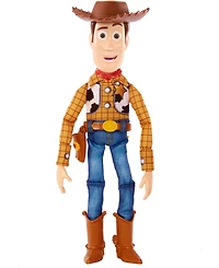Disney Pixar Toy Story Roundup Fun Woody Large Talking Figure, 12"
