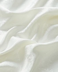 Elrene Poinsettia Elegance Jacquard Holiday Tablecloth- 52" Square