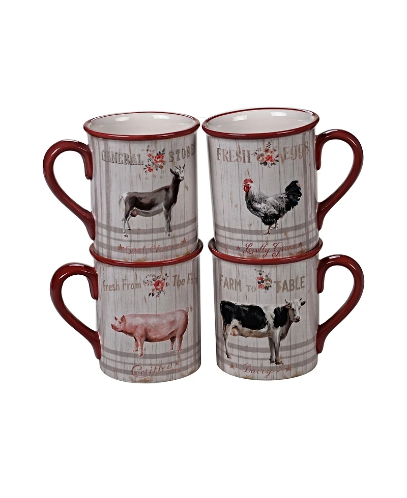 Certified International Farmhouse 16pc Dinnerware Set