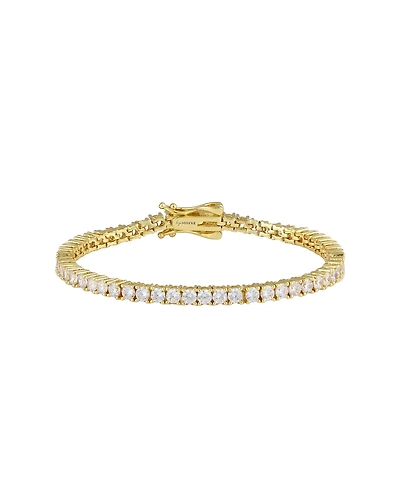 Heymaeve 18k Gold Plated Stainless Steel Tennis Bracelet