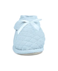 Muk Luks Women's Micro Chenille Adjustable Bootie Slippers