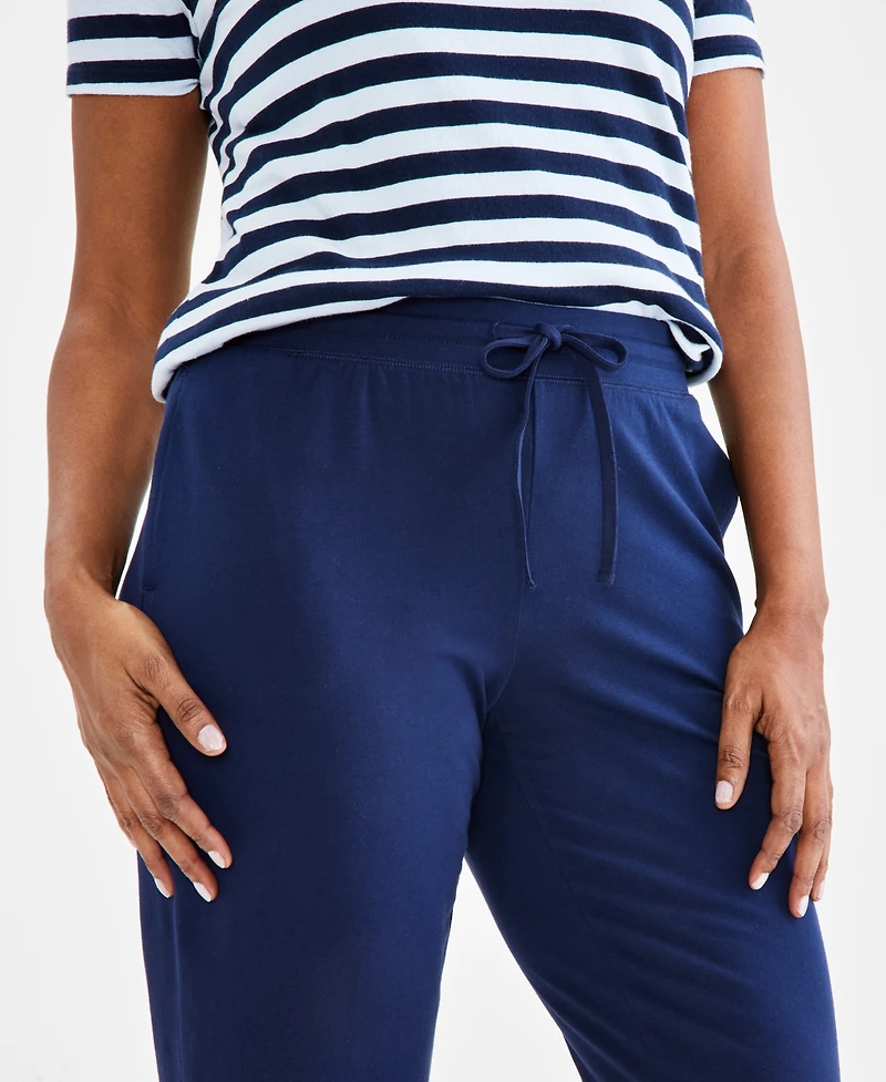 Style & Co Women's Mid Rise Capri Sweatpants, Created for Macy's