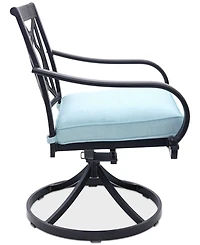St Croix Outdoor Swivel Chair, Created for Macy's