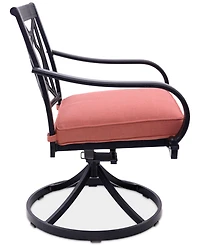 St Croix Outdoor Swivel Chair, Created for Macy's