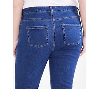 Style & Co Plus Mid-Rise Curvy Bootcut Jeans, Exclusively at Macy's