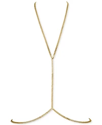 Oma The Label 18k Gold-Plated Cuban Link Body Chain