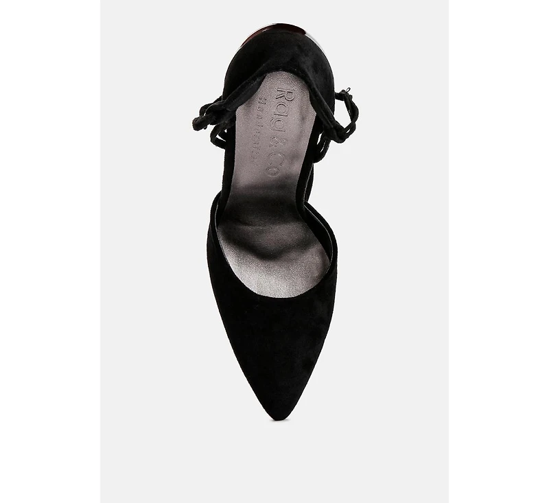 Rule-breaker Womens Lace Up Stiletto Sandals