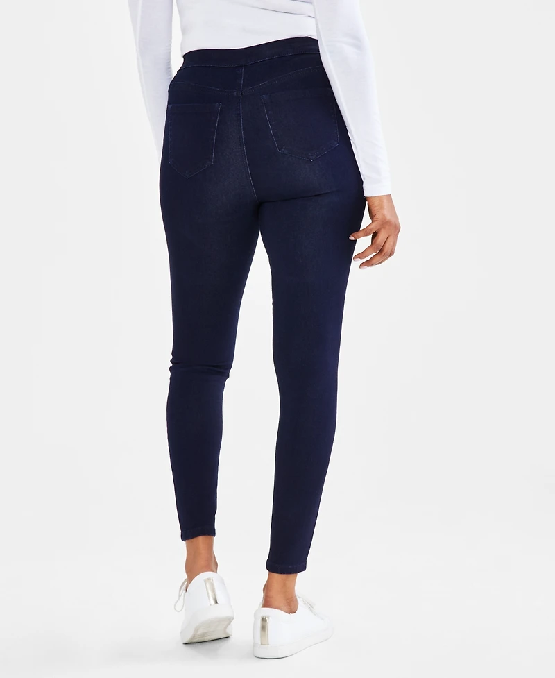 Style & Co Petite Mid-Rise Pull On Jeggings, Created for Macy's