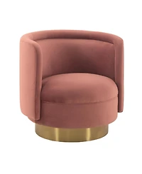 Peony 31" Fabric Brushed Legs with Upholstered Sofa Accent Chair