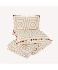Justina Blakeney Hypnotic Geometric 3-Pc Quilt Set, Full/Queen