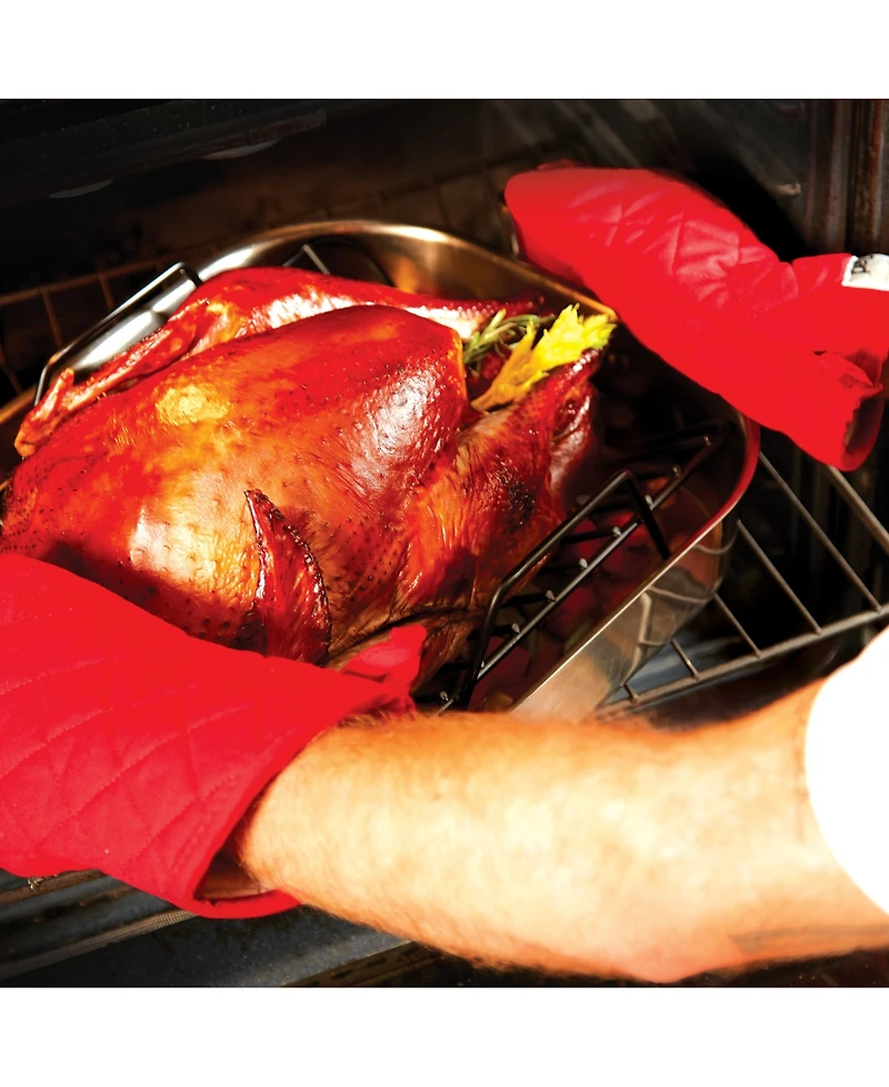 All-Clad Gourmet Accessories, Large Stainless Steel Roaster with Rack