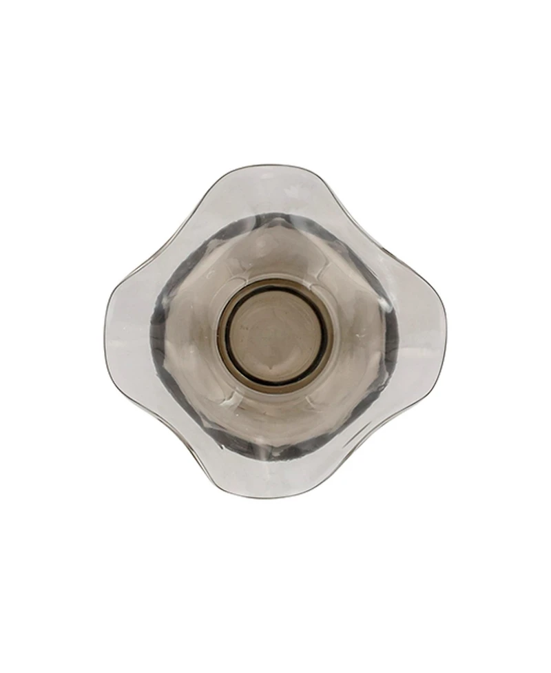 Hibiscus Glass Bud Vase
