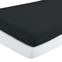 Bare Home Microfiber Fitted Crib Sheet