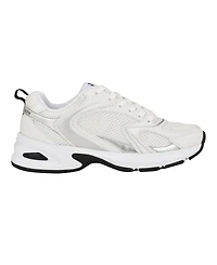 Calvin Klein Women's Lyam Lace-Up Round Toe Casual Sneakers