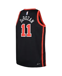 Big Boys Nike DeMar DeRozan Black Chicago Bulls 2023/24 Swingman Replica Jersey - City Edition
