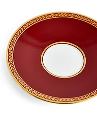 Wedgwood Renaissance Red China Coffee Cup and Saucer