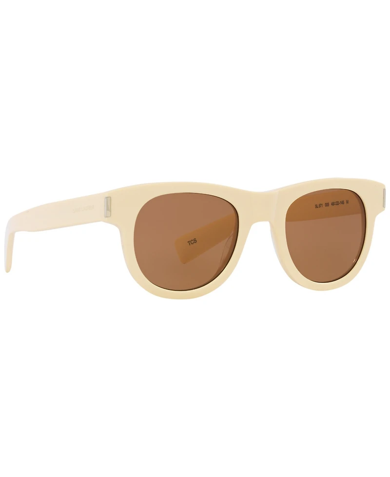 Saint Laurent Unisex Sl 571 Sunglasses YS000486