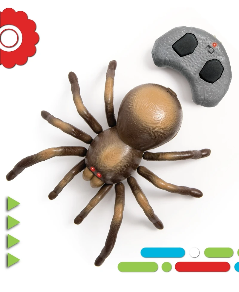 Discovery Kids Remote Control Moving Tarantula Spider Toy