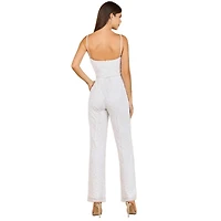 Lara Women's Beaded Bridal Jumpsuit