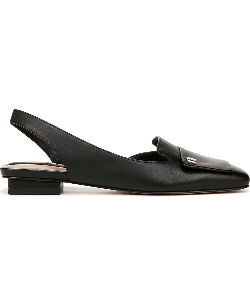 Franco Sarto Women's Teagan Square Toe Slingback Flats