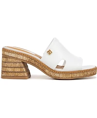 Franco Sarto Women's Florence Block Heel Slide Sandals