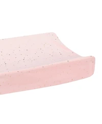 Lambs & Ivy Ballerina Baby Pink/Gold Stars Soft Changing Pad Cover