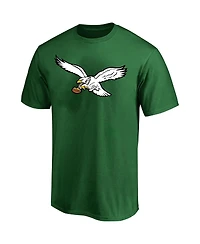 Men's Fanatics Jalen Hurts Kelly Green Philadelphia Eagles Big and Tall Throwback Player Name Number T-shirt