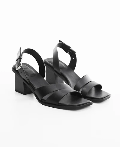 Mango Women's Block Heel Sandals