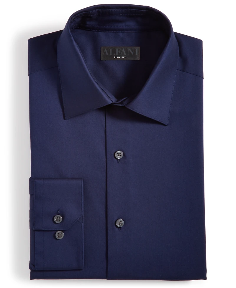 Alfani Men's Slim-Fit Temperature Regulating Dress Shirt
