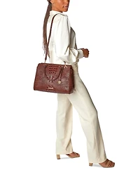 Brahmin Women's Finley Leather Large Satchel Bag