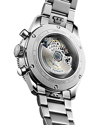 Longines Men's Swiss Automatic Chronograph Spirit Flyback Stainless Steel Bracelet Watch 42mm