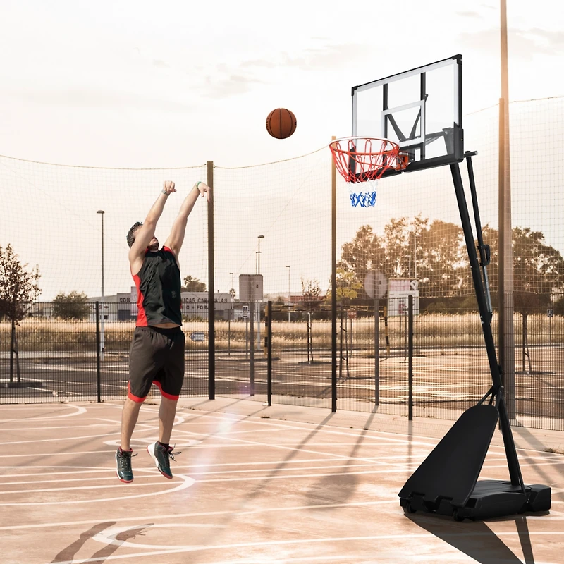Streamdale Height-Adjustable Led Basketball Hoop System