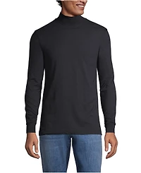Lands' End Men's Super-t Mock Turtleneck
