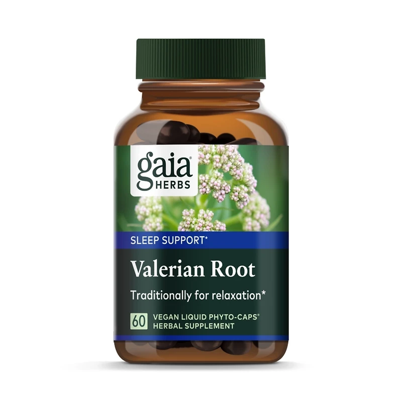 Gaia Herbs Valerian Root - Natural Sleep Support for a Natural Calm to Help Relaxation to Prepare for Sleep - With Organic Valerian Root Extract