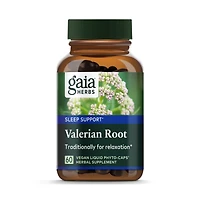 Gaia Herbs Valerian Root - Natural Sleep Support for a Natural Calm to Help Relaxation to Prepare for Sleep - With Organic Valerian Root Extract