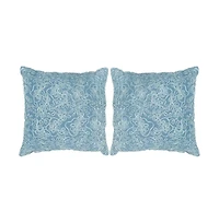Safavieh Tape Swirl 20" x 20" Pillow (Set of 2)