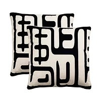 Safavieh Maize 24" x 24" Pillow (Set of 2)