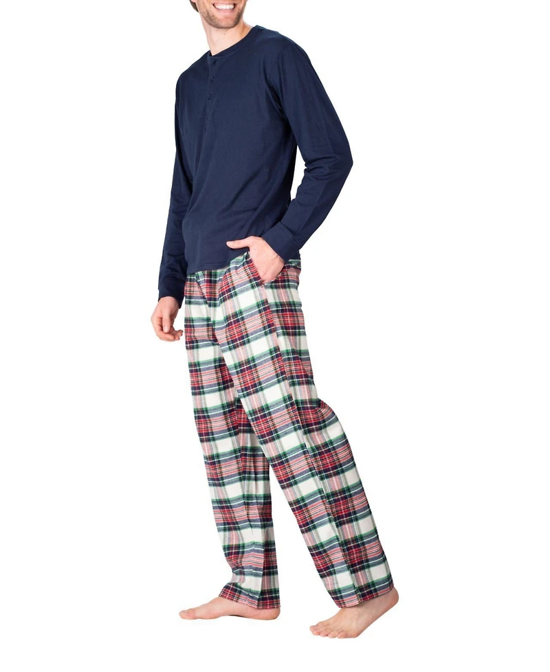 Sleep Hero Men's Flannel Pajama Set
